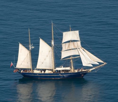 a sailboat sailing on the water