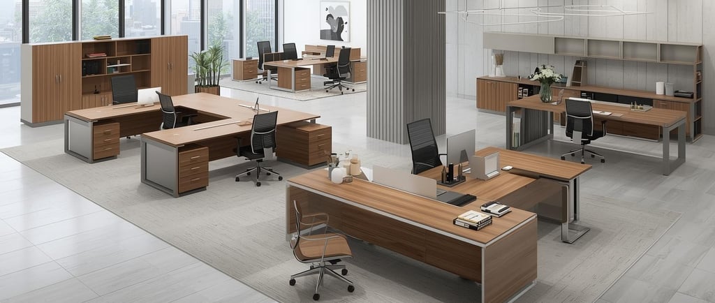 Where comfort, class, and creativity meet — explore modern office desks today.