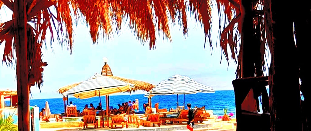 egypt beach swimming pool