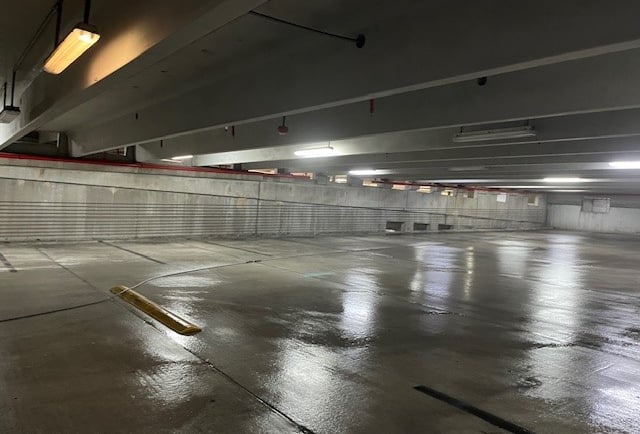 concrete parking garage pressure cleaning service fort lauderdale