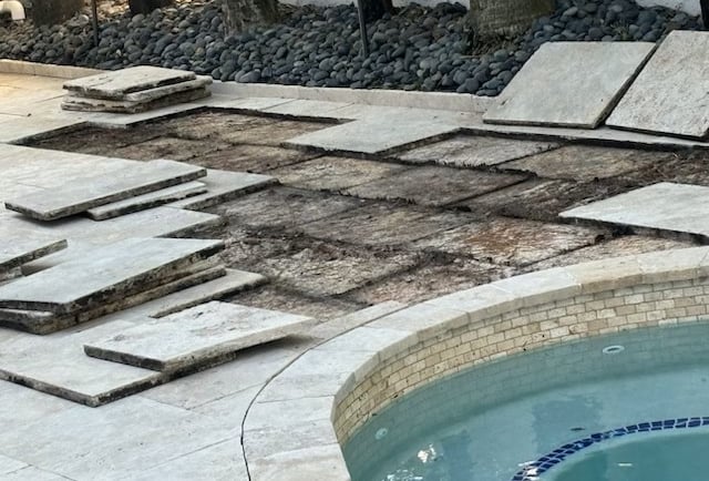 TRAVERTINE PATIO REPAIR SERVICES FORT LAUDERDALE 