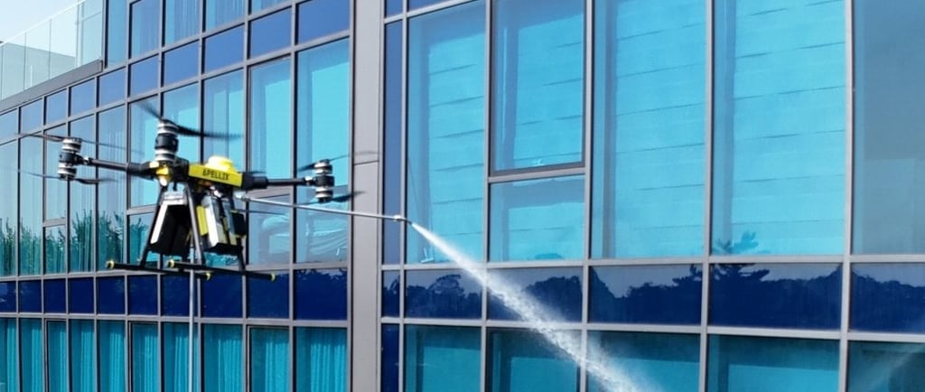 drone window cleaning broward county fl 