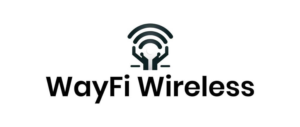 a logo for a wireless device with a wireless device