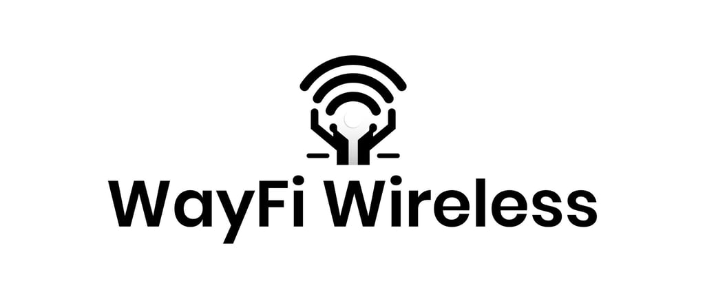 a logo for a wireless device with a wifi - enabled wifi