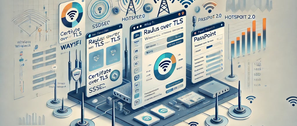 An illustration showcasing the configuration of an Aruba Wireless LAN Controller for WayFi integrati