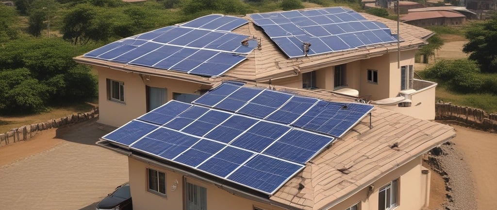 a building with a cell phone tower in the background