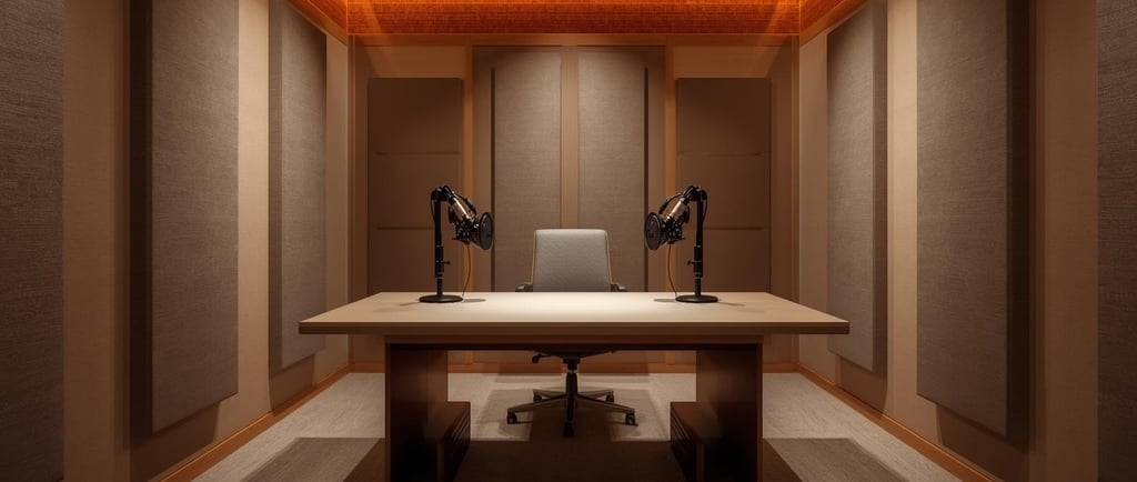 The Best Podcast Studio Setup