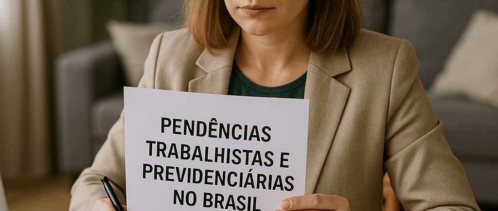 Como Resolver Pendências Trabalhistas e Previdenciárias no Brasil Morando no Exterior Guia Completo