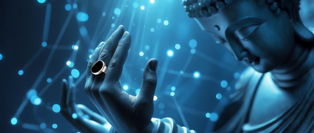 Smart ring for mental wellness