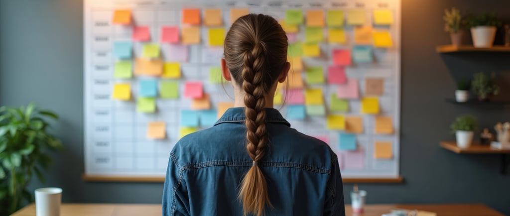 Illustration de la planification et programmation de contenu de podcast