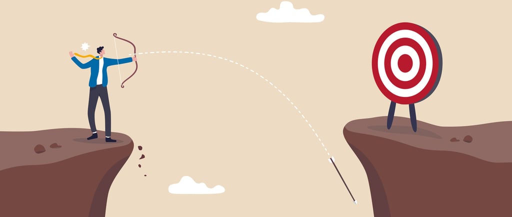 Illustration représentant l’échec d’un projet de podcast