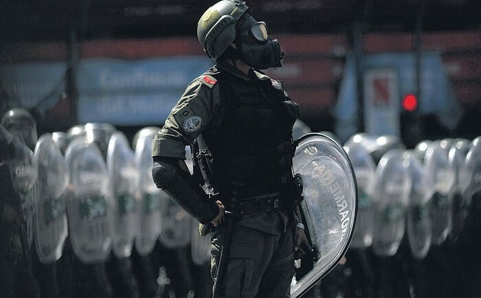 soldado gendarme argentino que tuvo un accidente de trabajo o enfermedad profesional