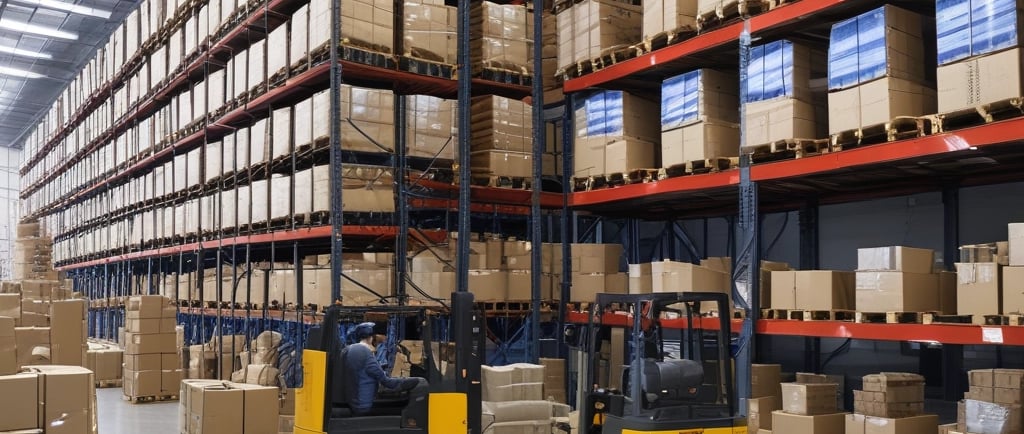 Proceso logístico 3PL con servicios de almacenaje, distribución y transporte en México