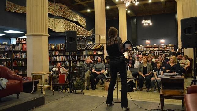 Photo of an event about literature