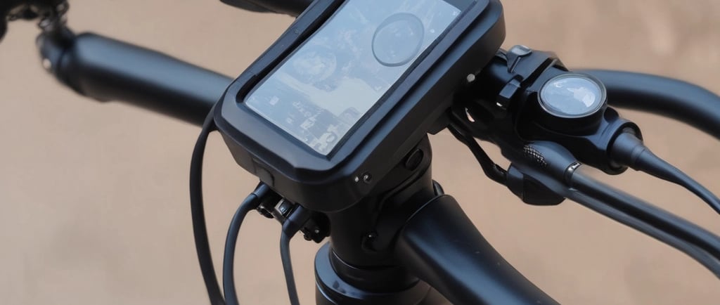 white and blue box on brown wooden table