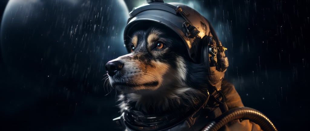 Cachorro astronauta