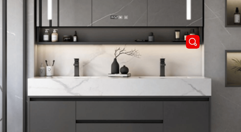 wall drain for vanity