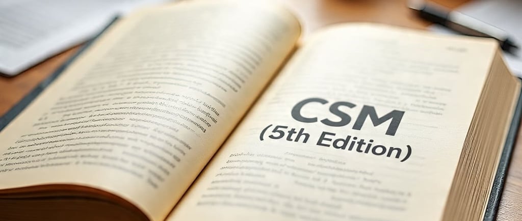 csm, csm book, safety officer, safety Gide, learning, earning