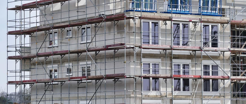 apartment building under construction