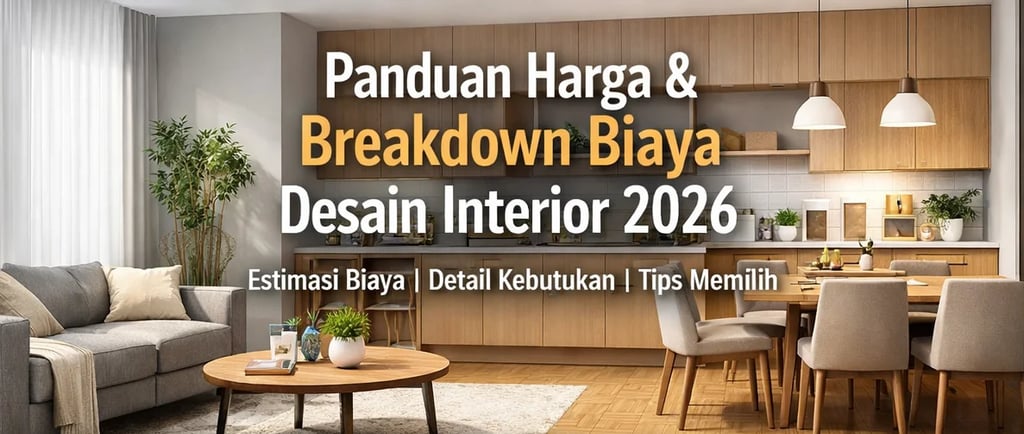 harga desain interior rumah 2026