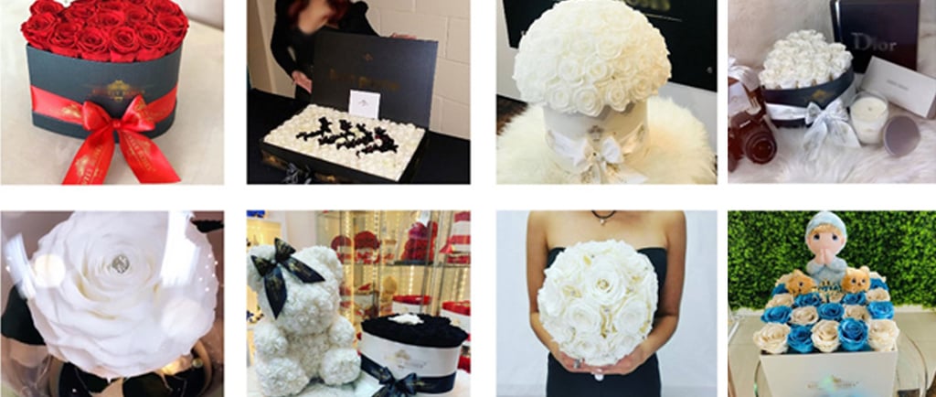 Preserved flower gift