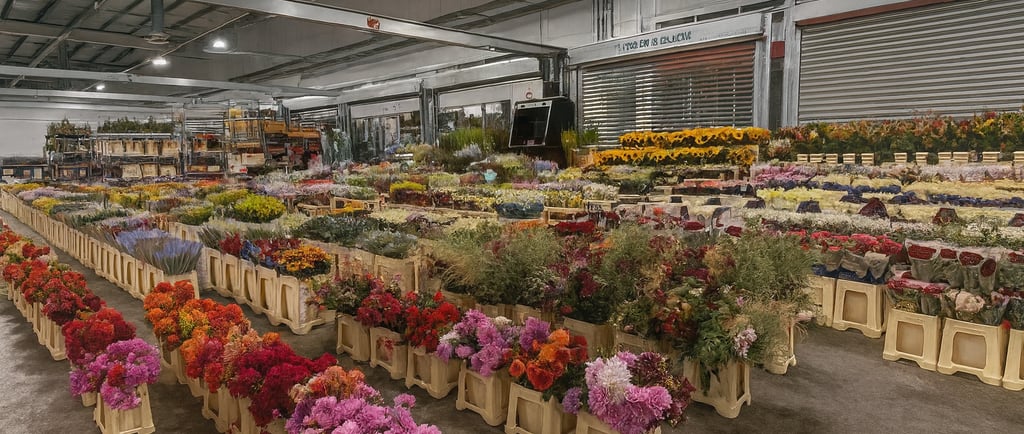 preserved flower factory