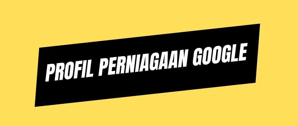 profil perniagaan google