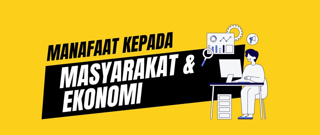 manafaat pemasaran kepada masyarakat dan ekonomi