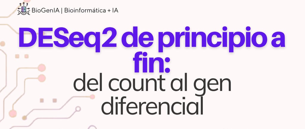 deseq2 count rnaseq bioinformatica