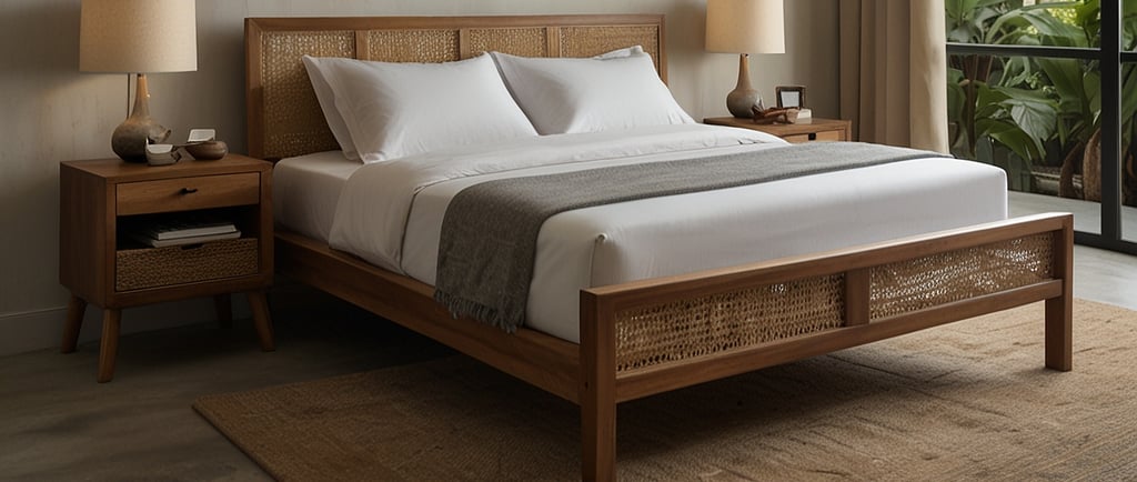 Japandi Bedroom interior