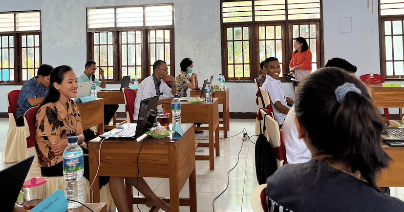 situasi Training of Trainers di Labuan Bajo, NTT.