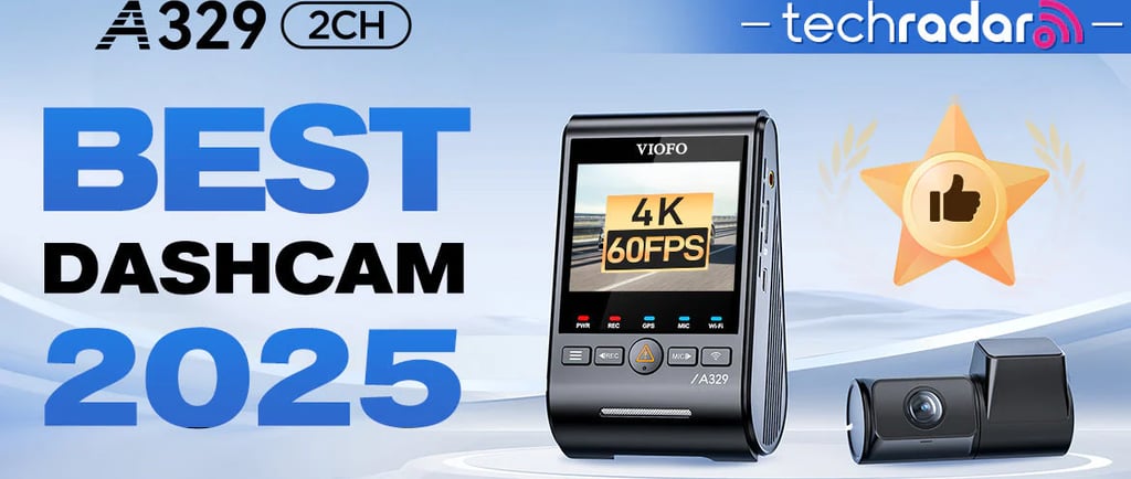 High-definition dash cam for clear video recording