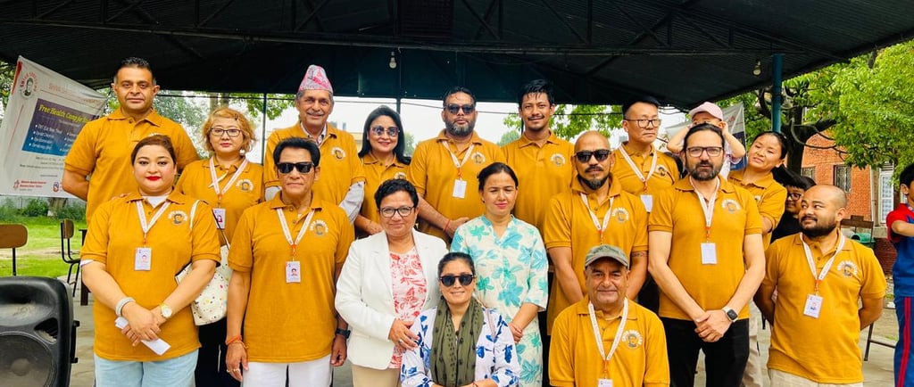 Members of Shiva Shrestha Foundation
