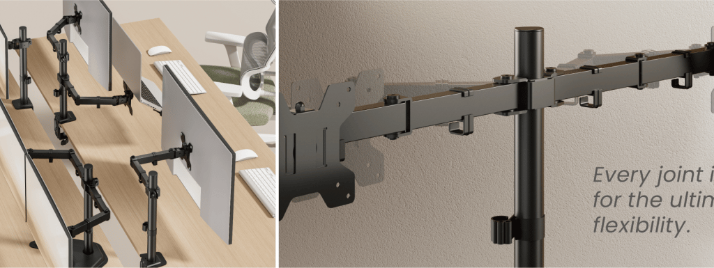 Singularity-India-LUMI-Monitor-Arm-keyboard