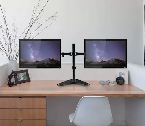 Singularity-India-LUMI-Monitor-stand-Arm-Articulate-Dual-monitor
