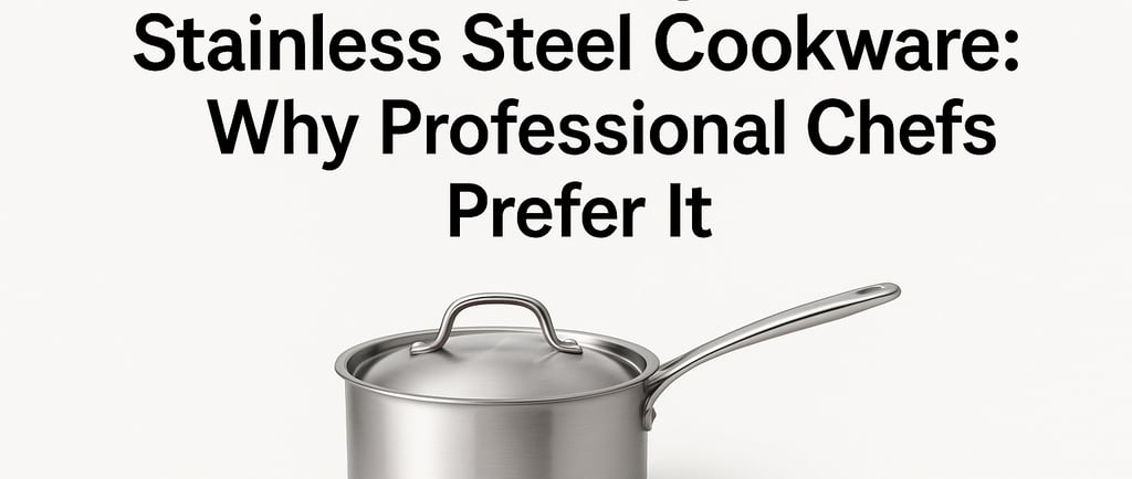 The Advantages of Stainless Steel Cookware: Why Professional Chefs Prefer It