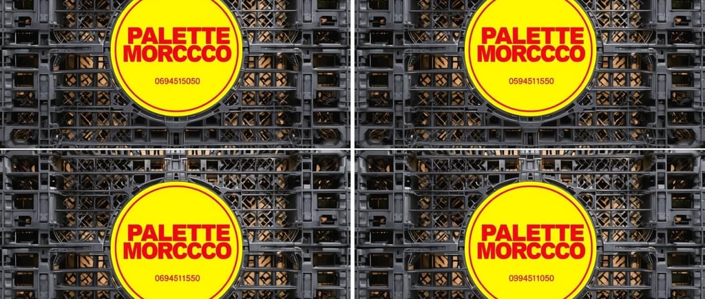Palette plastique Maroc 