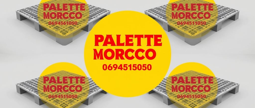 Palette plastique Maroc 