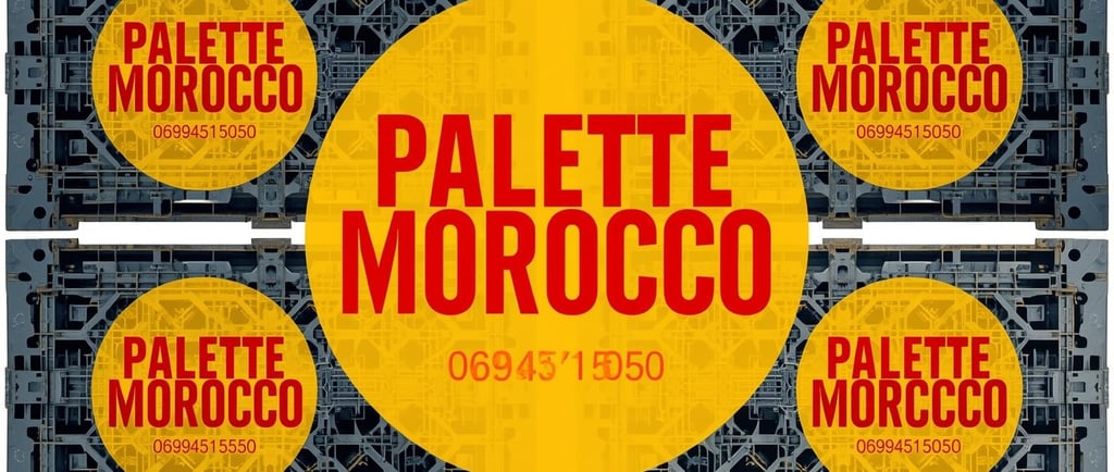 Palette plastique Maroc 
