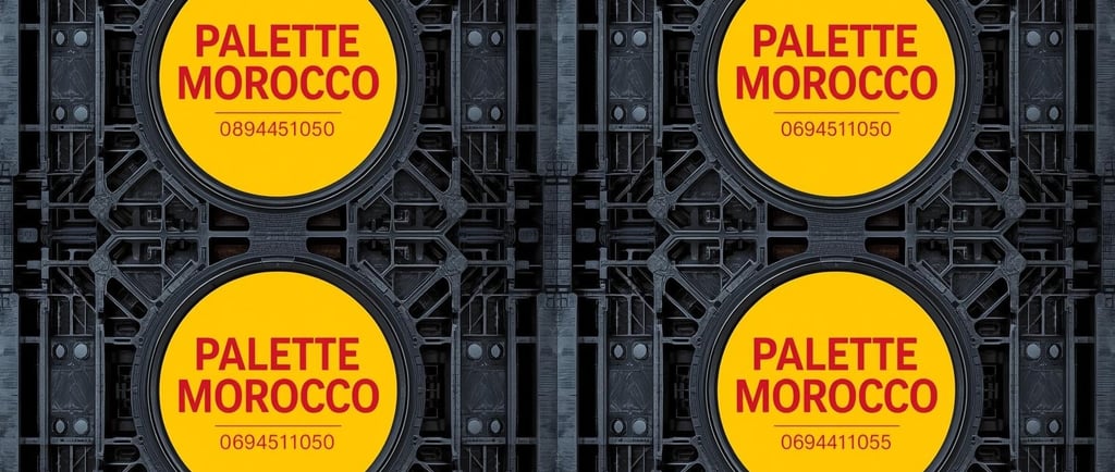 Palette plastique Maroc 