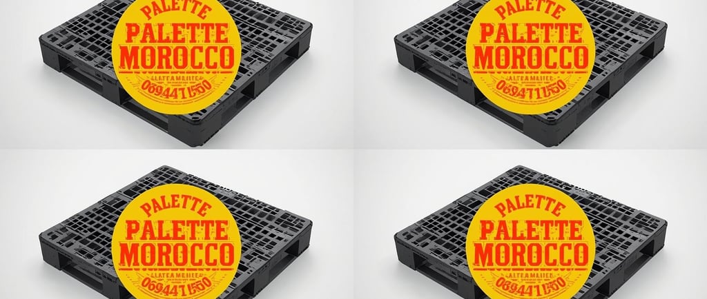 Palette plastique Maroc 