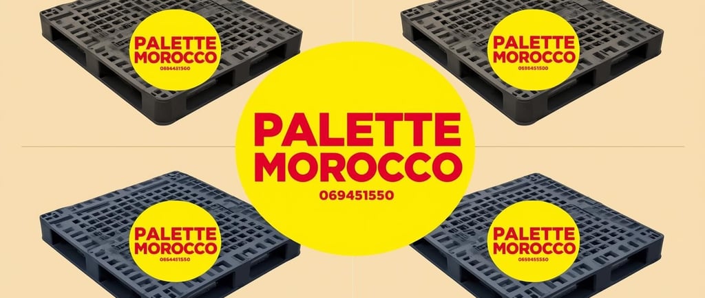 Palette plastique Maroc 