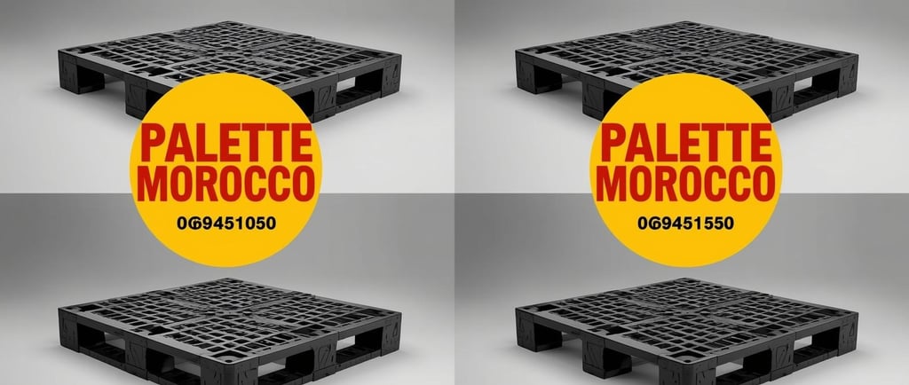 Palette plastique Maroc 