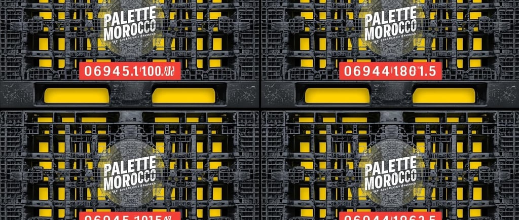 Palette plastique Maroc 