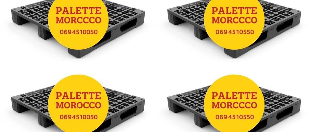Palette plastique Maroc 