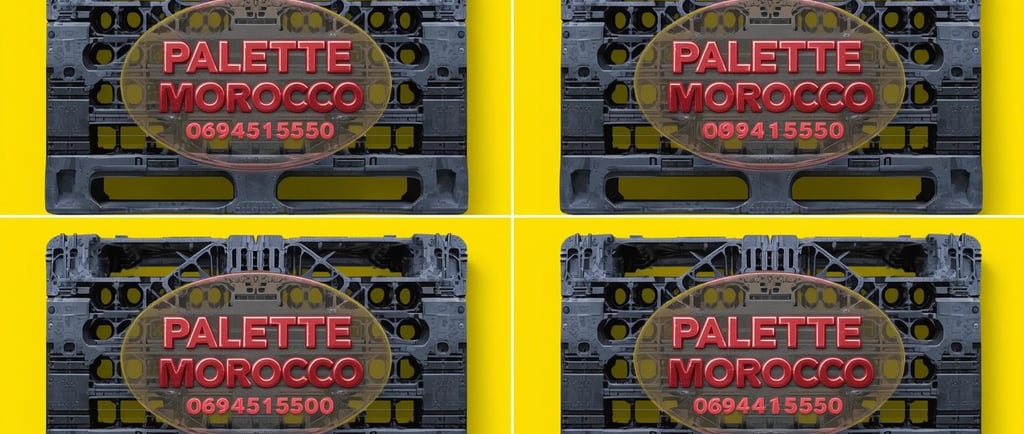 Palette plastique Maroc 