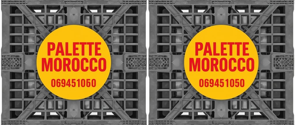 Palette plastique Maroc 