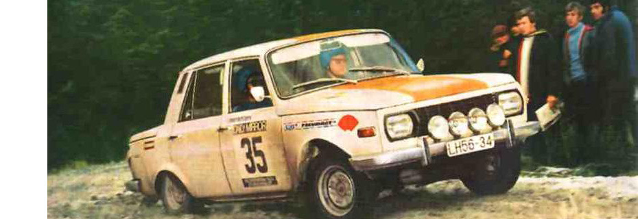 Wartburg 353 im Rallye-Einsatz