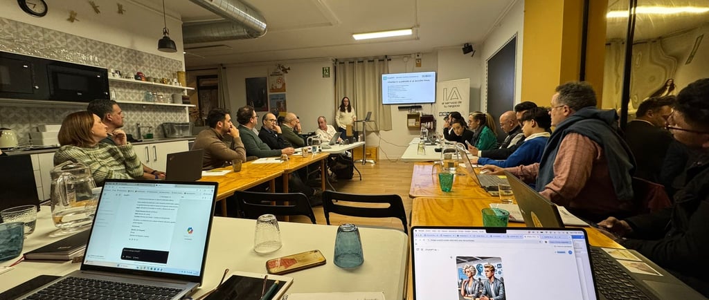 Curso práctico de ChatGPT e inteligencia artificial para empresas en Zaragoza impartido por ESYOS IA
