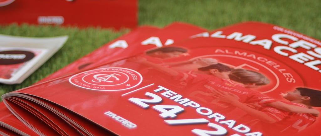 Álbum de cromos personalizado CFS Almacelles temporada 24/25 MyCard Sports
